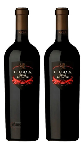 Vino Luca Beso De Dante Blend Pack X2 Unidades