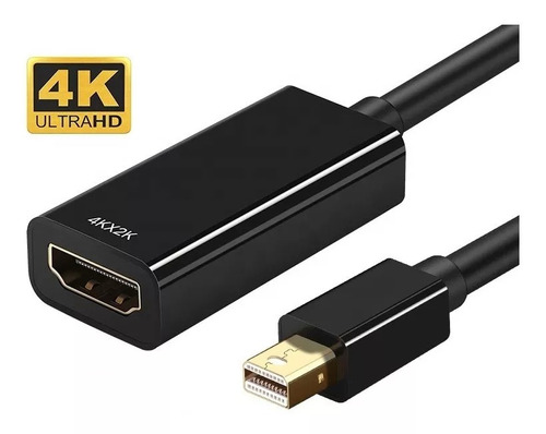 Adaptador Dehuka Hdmi para Mini Dp Full Hd 4K Computadores compatíveis PC Notebooks Laptops Macbook Transmit Image Display Monitor Acessórios de áudio e vídeo Modo extensor duplicado