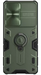 Capa Nillkin Camshield Armor Para Galaxy S21 Ultra - Verde