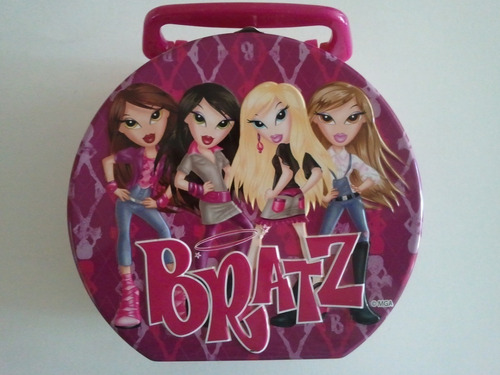 Juguete Cartera Metálica Bratz Neceser Maquillaje Para Niñas