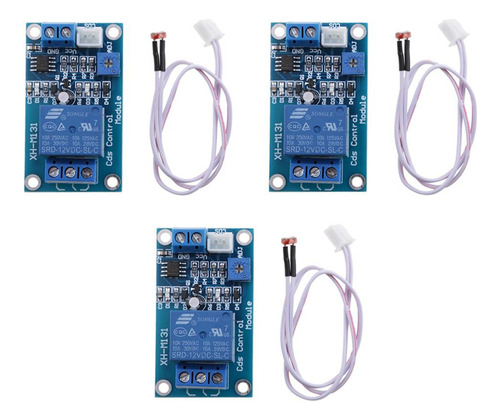 3x Xh-m131 Dc 12 V Interruptor De Control De Lámpara