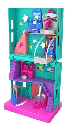 Imagen 2 de 4 de Muñeca Polly Pocket Pollyville Surtido De Tiendas