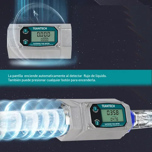 Caudalímetro Medidor Flujo 2'' Combustible Líquidos Químicos