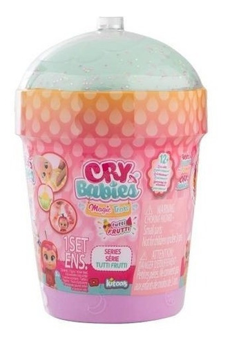 Imagen 1 de 7 de Muñeca Cry Babies Magic Tears Tutti Frutti 979780