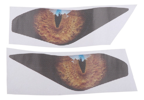 L Motocicleta Decoración Protector Ojos Pegatinas Ojos