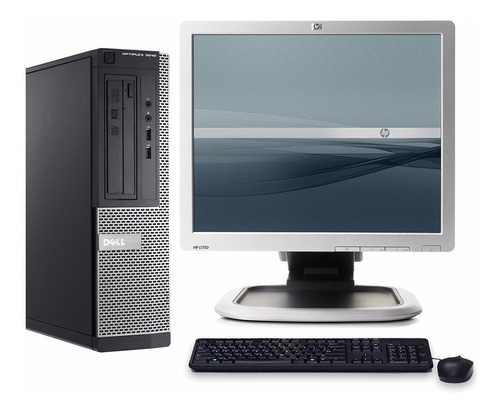 Pc Computadora Core I3 4gb + Monitor 19 + Wifi + Windows 10