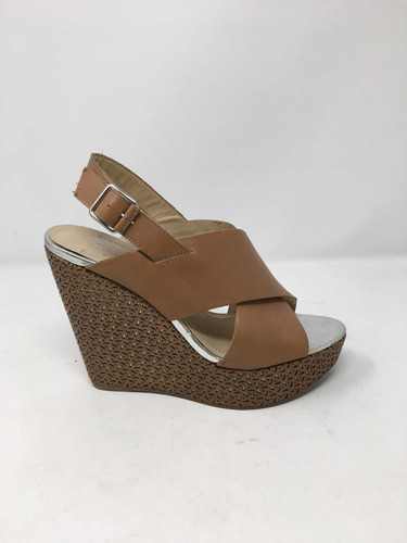 Tacones Bcbg Paris Beige Talla 24.5 Mx