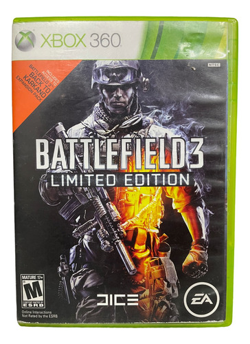 Battlefield 3 Limited Edition (seminuevo) - Xbox 360 (Usado)