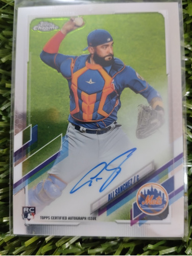 2021 Topps Ali Sánchez #ra-als Autografiada 