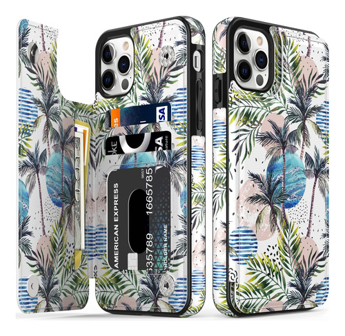 Funda Leto Para iPhone 13 Pro- Coconut Trees