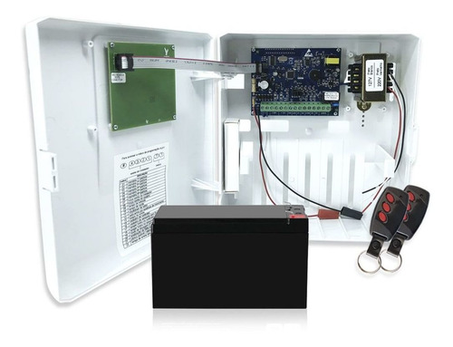 Imagem 2 de 5 de Kit Alarme Residencial Bopo 7 Sensores Discadora Bateria
