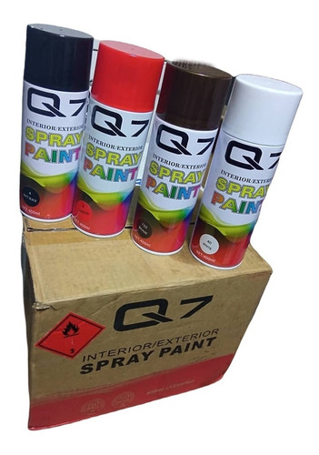 Pinturas Q7 Spray Original Sellado 