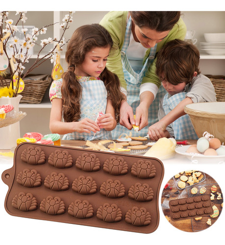 15 Bonitos Moldes De Chocolate Con Forma De Cangrejo Para De