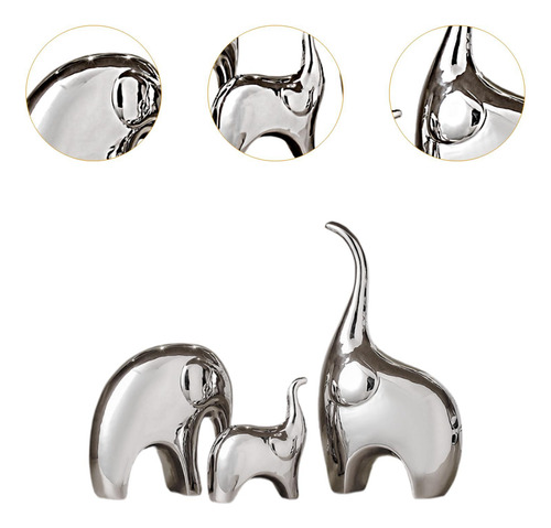 Figura De Cerámica De , Estatua, Regalo De Plata