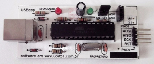 Kit E Gravador Microcontrolador Atmel At89s52