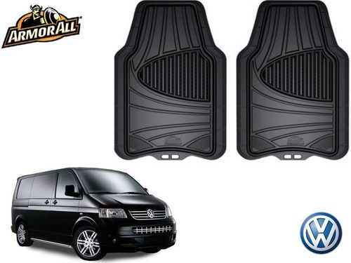 Par Tapetes Negros Uso Rudo Vw Transporter 2018 Armor All