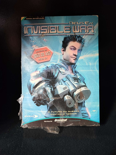 Deus Ex Invisible War Pc Lacrado Versão Brasileira Raridade