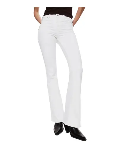 Calça jeans calvin klein feminina flare sales