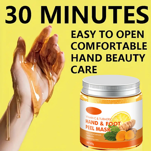 Y Turmeric Máscara Esfoliante Nutritiva Para Mãos E Pés Re 8