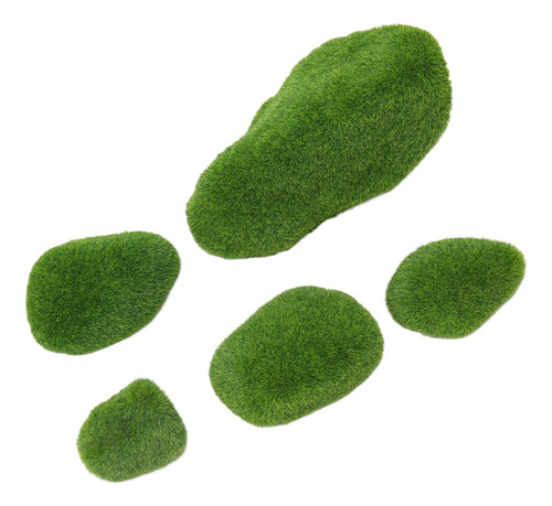Rocas Artificiales Para Decoración De Musgo Artificial, Resi