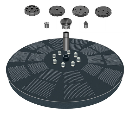 Fuentes Solares Flotantes De 3,5 W Para Piscina Exterior Fea