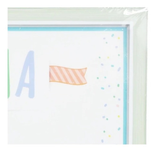 Marco Tamaño Carta P/ Diplomas-reconocimientos Elegance Color White Coms Elegant