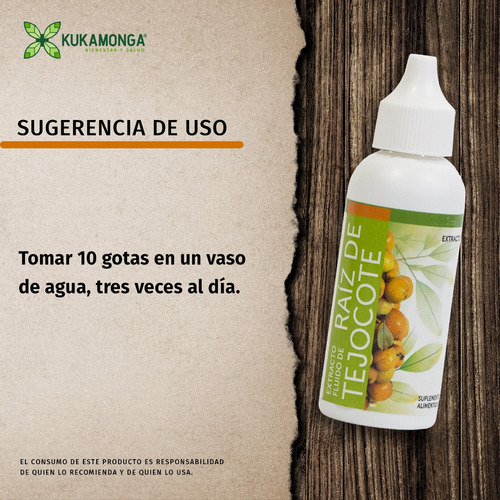 1 Raíz Tejocote Cápsulas + 1 Extracto Raíz De Tejocote Sabor Sin sabor
