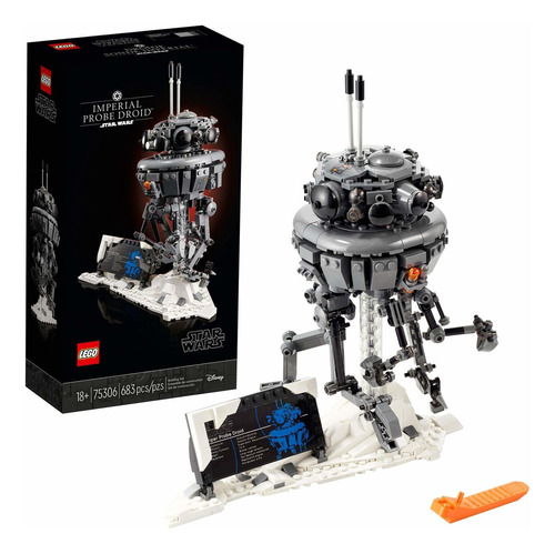 Figuras Para Armar Lego - Droide Sonda Imperial De Star Fgr