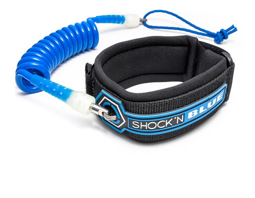 Pita Bodyboard Bicep Shock'n Blue Leash