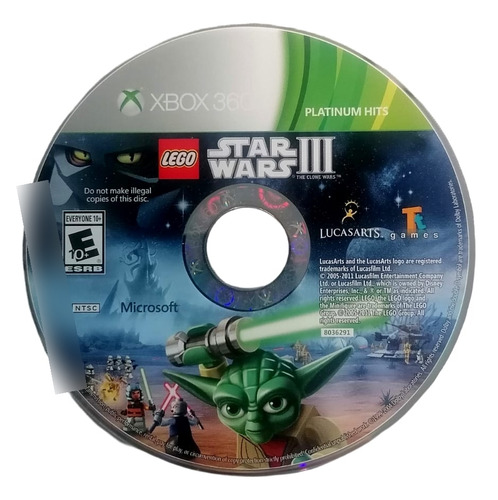 Lego Star Wars 3 The Clone Wars Xbox 360 (Reacondicionado)