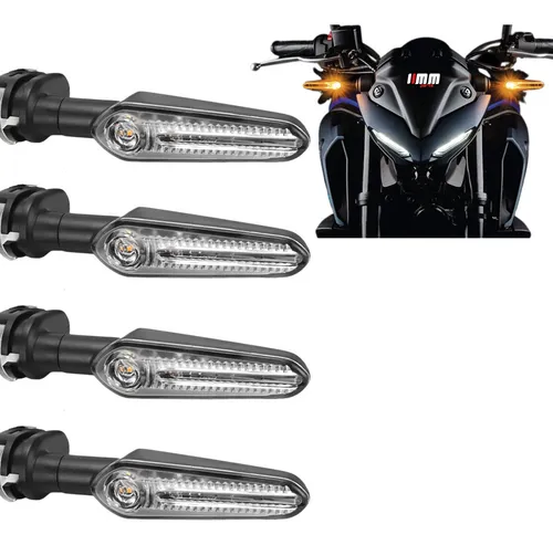 4 Setas Led Mt03 Mt07 Yamaha Modelo Original | Parcelamento 4 Setas Led Mt03 Mt07 Yamaha Modelo Original | Parcelamento