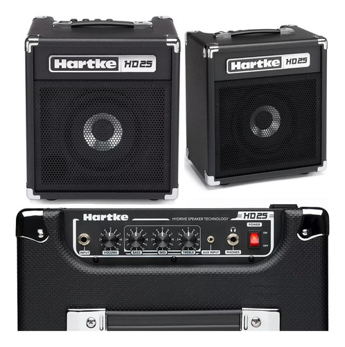 Hartke Hd25  Amplificador De Bajo 25w +envio+ Rocker Music