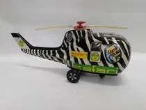 Comprar Juguete En Hojalata Antiguo Spain Java Helicoptero Safari