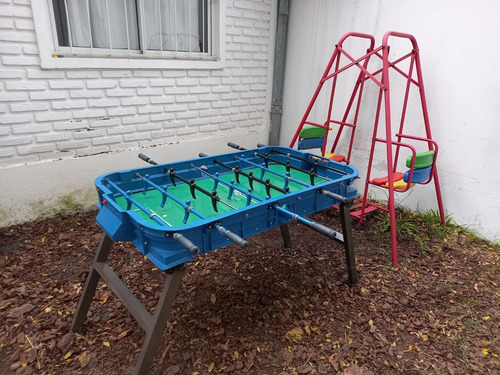 Imagen 7 de 10 de Alquiler Metegol Tejo Mini Ping Pong Sapo Pool Jenga Gigante