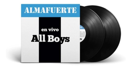 Vinilo Lp Doble Almafuerte - En Vivo En All Boys - Gatefold 