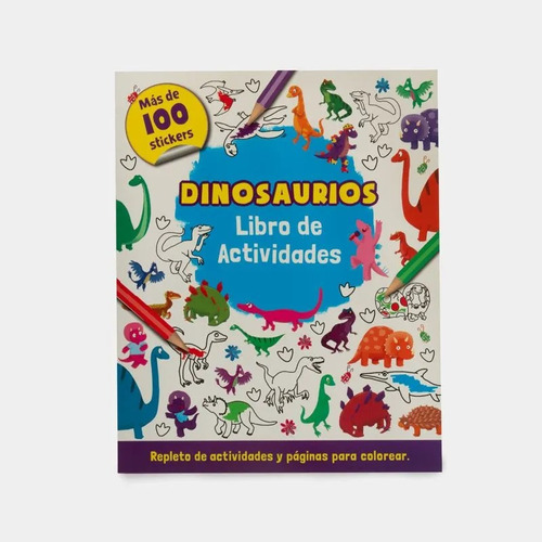 Libro De Actividades + 100 Stickers