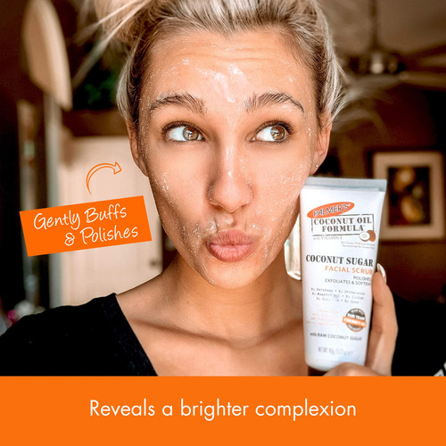 Exfoliante Facial De AzĂșcar De Coco Palmer's, Con