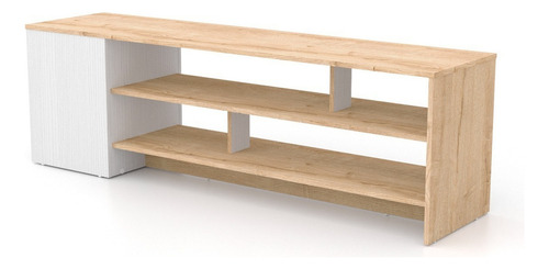 Mesa Flat Maderkit Color Duna/blanco Color Beige