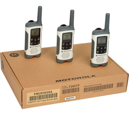 Imagen 4 de 6 de 6x Handy Motorola Walkie Talkie T260tp Trio Ivox/vox 40km