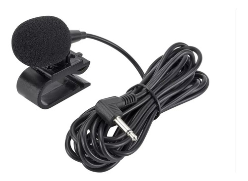 Microfono Externo Hd Para Auto Estéreo Negro