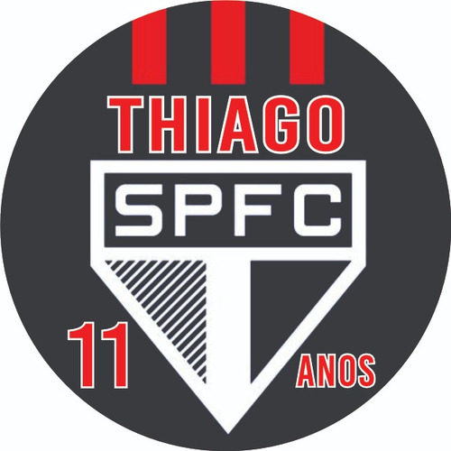 Etiqueta Adesiva Personalizada São Paulo 60 Unidades 4x4cm