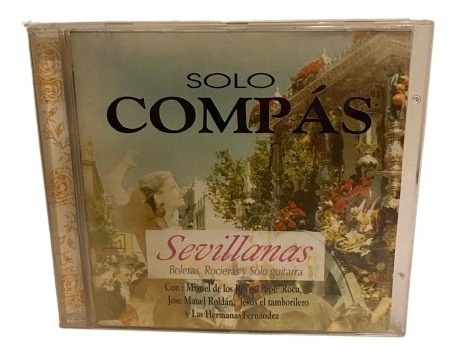 Sevillanas Solo Compas Compilado Cd Eu Usado
