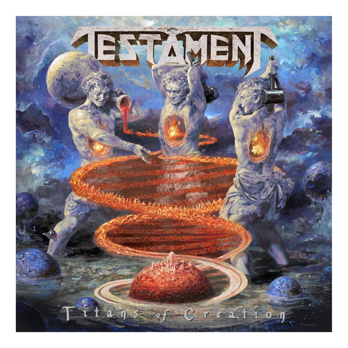 Cd Testament Titans Of Creation - Novo!!