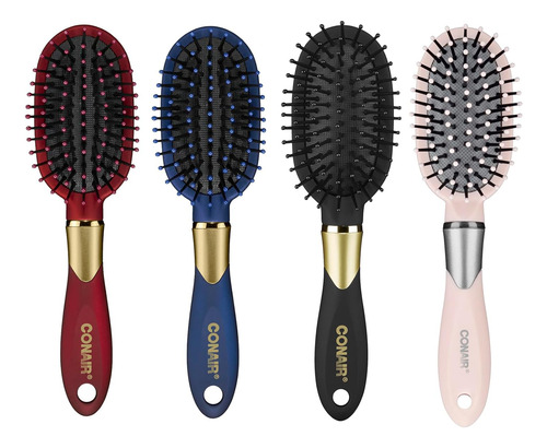 Cepillo De Pelo Ovalado Con Almohadilla Velvet Touch De Cona
