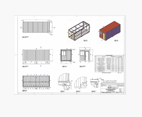 Projeto Estrutural Container - Personalizado 4