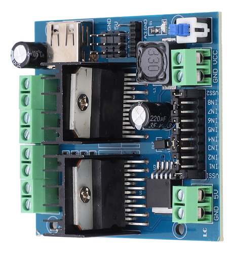 Módulo De Conductor De Automóvil L298n De 4 Canales Smart Au