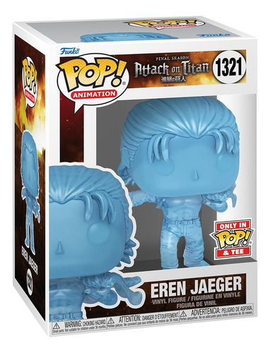 ¡funko Pop! Tee: Ataque A Titan - Eren Con Marcas - Xl