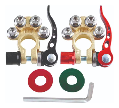 Kits Terminales Para Batería De Auto Conector Abrazadera