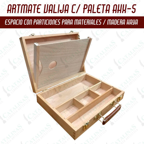 Valija Pintor Artmate C/paleta 32x24x7,1cm/ahx-5 Microcentro