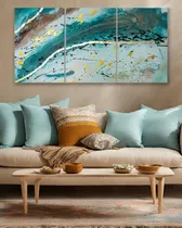 Comprar Cuadros Abstractos Nordico Super Texturados Pintados A Mano 